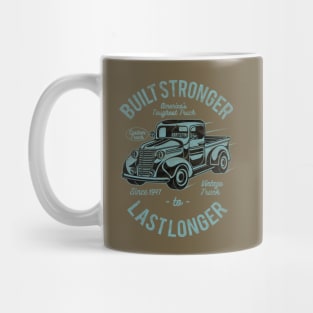 Vintage Pick-up Truck Design Mug